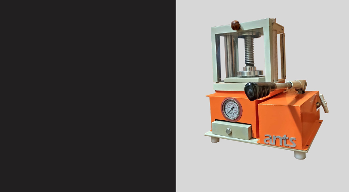 Poster-Hydraulic press