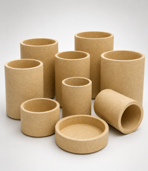 Isostatically Pressed Magnesia Crucibles
